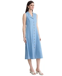Jones New York Women's Collared Neck Shirt Dress