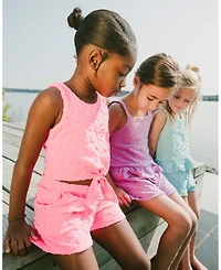 Deux par Big Girls 4–16 Terry Tank Top and Shorts Set