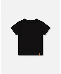 Deux par Boy Cotton Jersey T-Shirt Solid