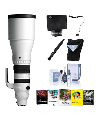 Sigma 300-600mm f/4 Dg Os Sports Lens for L Mount, Bundle with Filter Kit, Pen Lens Cleaner, Software Kit and Cleaning Kit