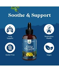 Lung Cleanse, Mullein Leaf Cleanse & Detox Supplement, Nature's Craft | 4oz