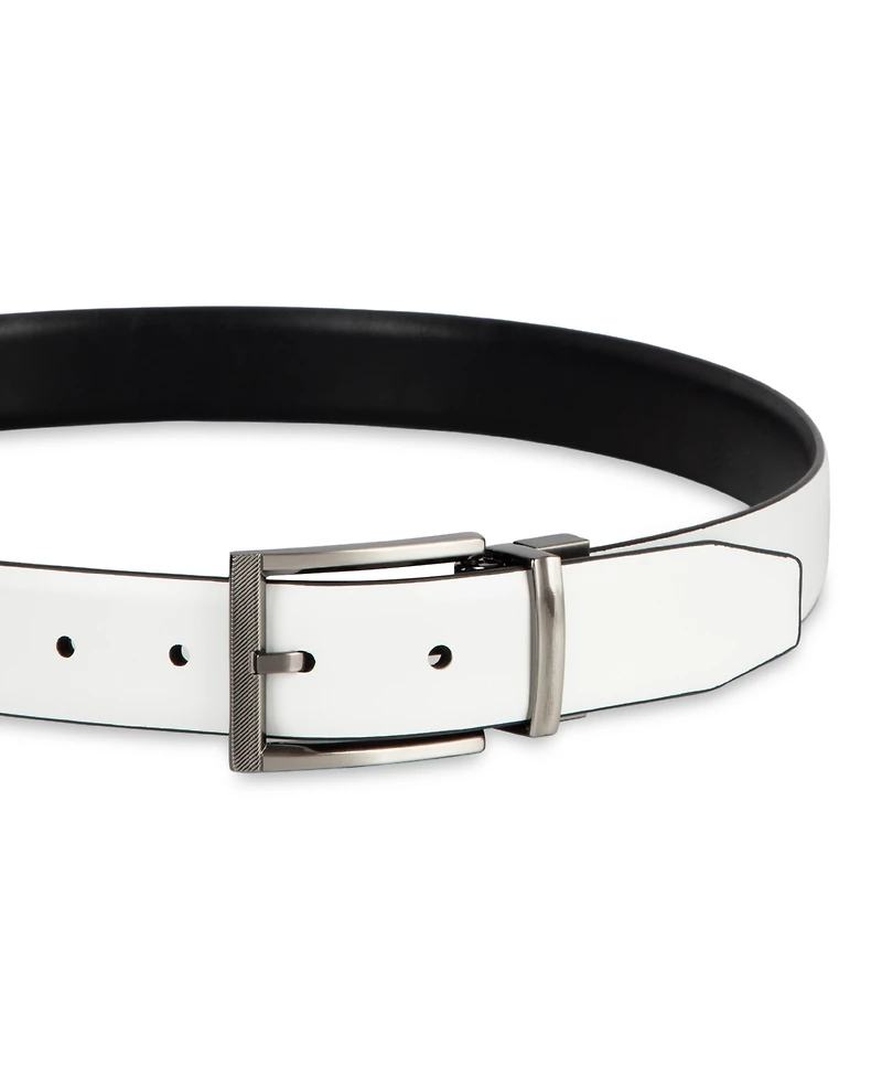 Alfani Men's Tonal-Buckle Belt, Created for Macy's