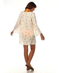Raviya Women's Printed Tunic Cover-Up