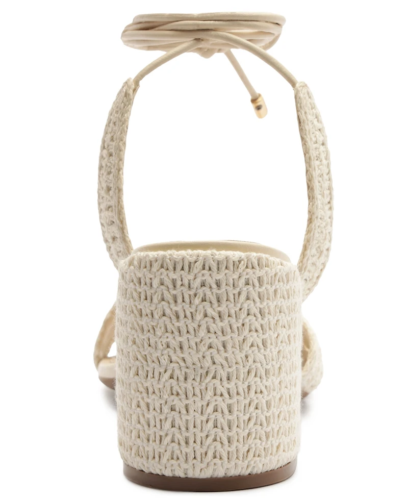 Arezzo Women's Andy Mid Block Sandals