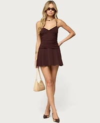 Edikted Women's Deborah Ruched Mini Dress