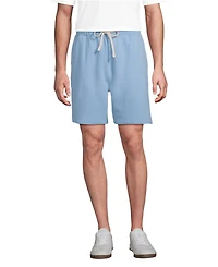 Lands' End Men's Serious Sweats Sweatshort with Zip Pocket