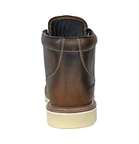 DieHard Men's Mustang 6 Inch Soft Toe Work Boot Waxy Brown