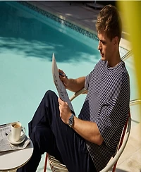 Citizen Men's Tsuyosa Shore Silver-Tone Stainless Steel Bracelet Watch, 40mm