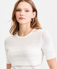 Guess Women's Michelle Short-Sleeve Sweater