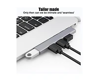 4-Port Usb Hub with 5Gbps High-Speed Transfer, Plug-and-Play