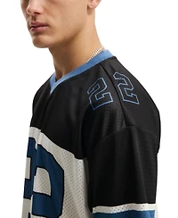 Cotton On Men's Short-Sleeve Football Jersey T-Shirt