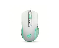 Risokeys Wired Gaming Mouse, 3600 Dpi Adjustable, Ergonomic Plug & Play Mouse for Pc Laptop Gamers & Office Workers