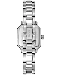 Dkny Women's Silver Dial Open Link Stainless Steel Bracelet Watch, 27 x 27mm