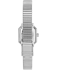 Dkny Women's Black Dial Stainless Steel Tubogas Bracelet Watch, 22mm