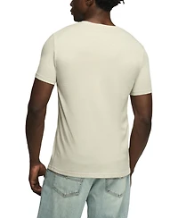 Lucky Brand Men's Flag Truck Graphic Tee