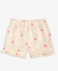 First Impressions Baby Girls' (0-24) Mix & Match Sunny-Print Ribbed Shorts, Macy's Exclusive