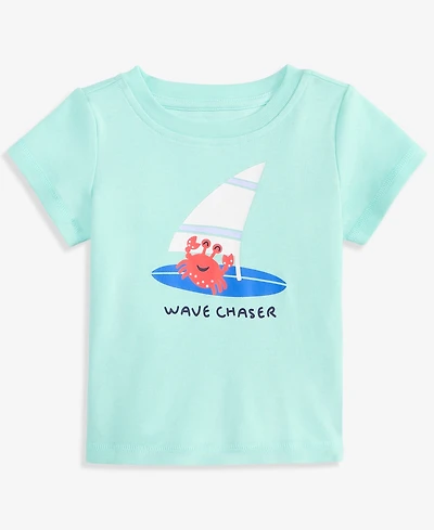 First Impressions Baby Boys' (0-24) Mix & Match Wave-Chaser Graphic T-Shirt, Macy's Exclusive