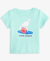 First Impressions Baby Boys' (0-24) Mix & Match Wave-Chaser Graphic T-Shirt, Macy's Exclusive