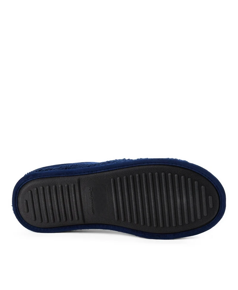 Dearfoams Men's Asher Quilted Clog House Slipper