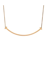 Pre-Owned Tiffany & Co T Smile Pendant Necklace