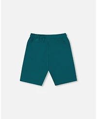 Deux par Little Boys Cotton Jersey Shorts