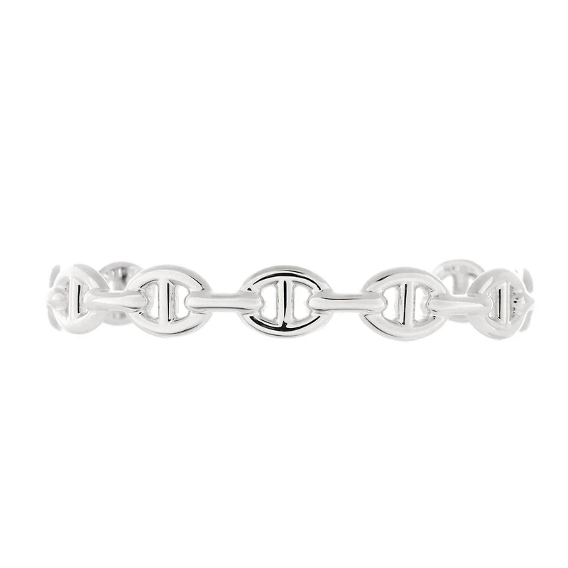 Pre-Owned HERMES Chaine d'Ancre Enchainee Cuff Bracelet