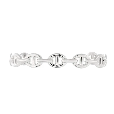 Pre-Owned HERMES Chaine d'Ancre Enchainee Cuff Bracelet