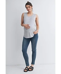 Hello Miz Maternity Nursing Scoop-Neck Sleeveless Tank Top