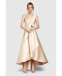 Coast Women's Plunge Waterfall Maxi Dress