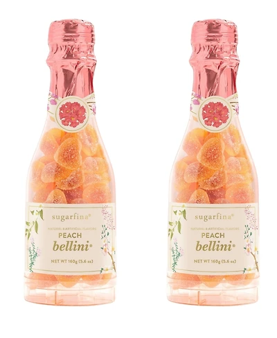 Sugarfina Spring Peach Bellini Candy Celebration Bottle, 2-pc.