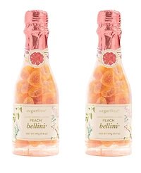 Sugarfina Spring Peach Bellini Candy Celebration Bottle, 2-pc.
