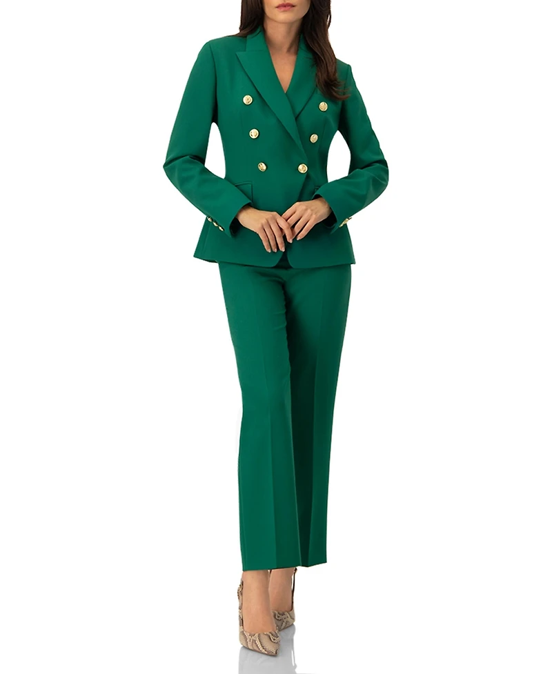 Ivonne Women's Tailored Straight-Leg Trousers
