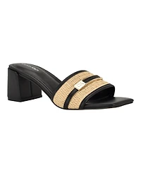 Calvin Klein Women's Paloma Slip-On Block Heel Sandals