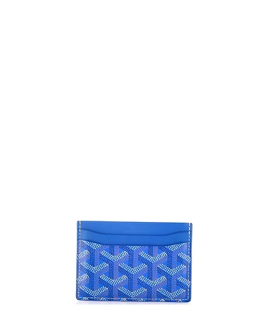 Pre-Owned Goyard Saint Sulpice Card Holder Coated Canvas