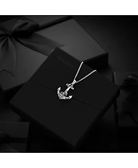 Vincero Waves Anchor Pendant 21" Chain