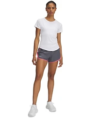 Under Armour Women's Fly By Mesh-Panel Running Shorts