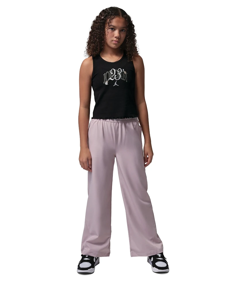 Jordan Girls' 7-16 Flower of Friendship Scoop Neck Tank Top