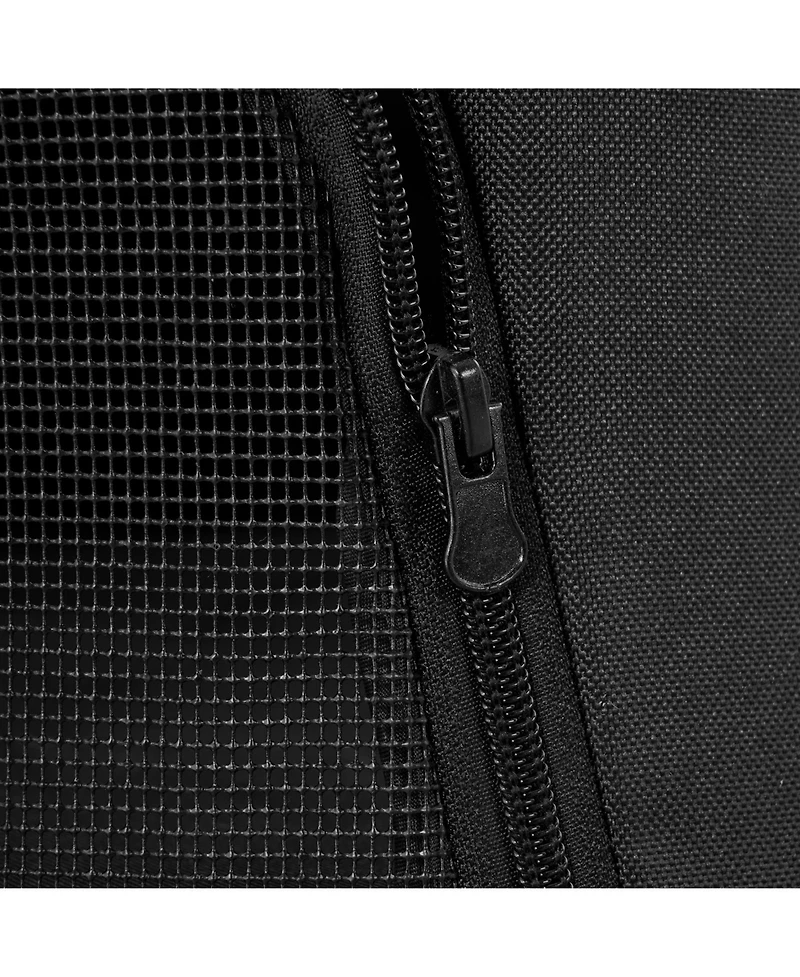 Aostirmotor 4-Wheel Pet Stroller: Foldable & Reversible, Supports Up to 44lbs for Dogs & Cats