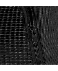 Aostirmotor 4-Wheel Pet Stroller: Foldable & Reversible, Supports Up to 44lbs for Dogs & Cats