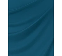 Xscape Plus Lace-Sleeve Dress