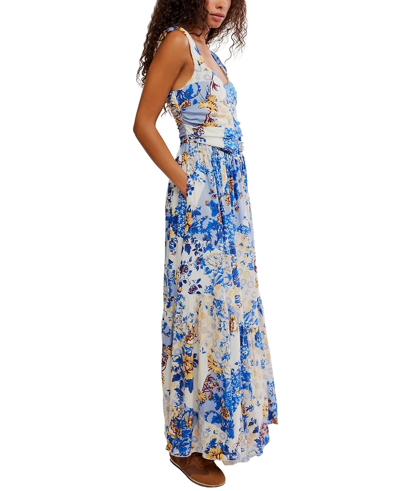 Free People Women's Sasha Sleeveless Scoop Neck Maxi Dress