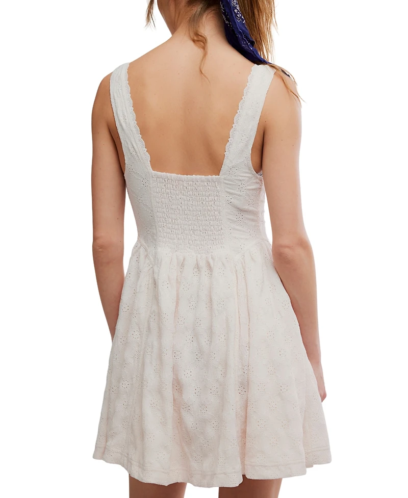 Free People Women's Cant Help It V-Neck Mini Dress