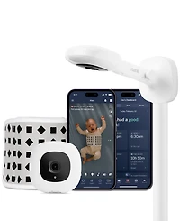 Nanit Pro Smart Baby Monitor and Wall Mount