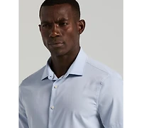Perry Ellis Men's Slim-Fit Short-Sleeve Shirt