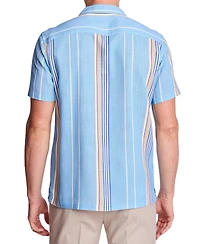 Paisley & Gray Men's Camp Collar Stripe Shirt