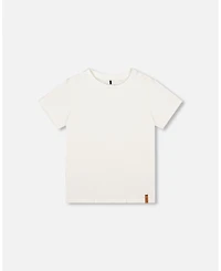 Deux par Boy Cotton Jersey T-Shirt Solid - Toddler|Child