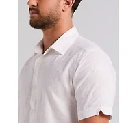 Cubavera Men's Floral Shifley Embroidered Button-Down Shirt