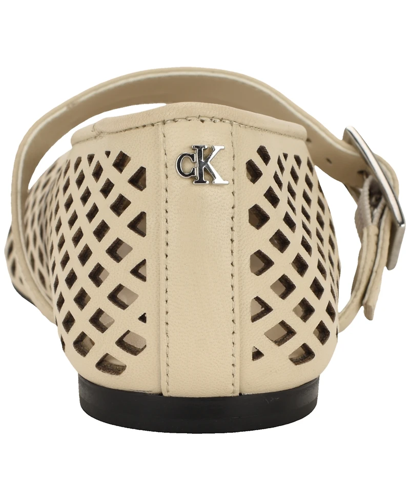 Calvin Klein Women's Lauria Mary Jane Flats