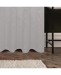 Olivia Gray 100% Polyester 200 Gsm Dyson Embossed Blackout Grommet Curtain Panel 54" x 90