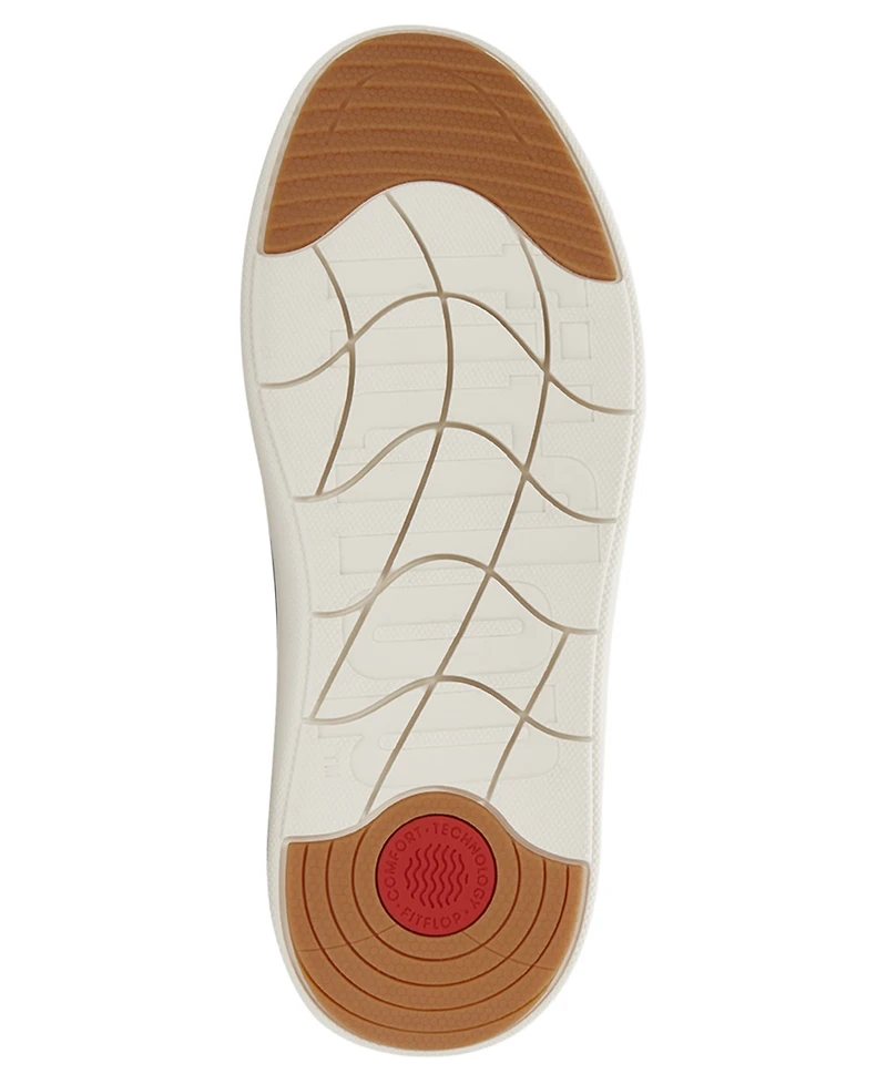 FitFlop Women's Rtg Blanket Stitch Lace-Up Trainers Sneakers